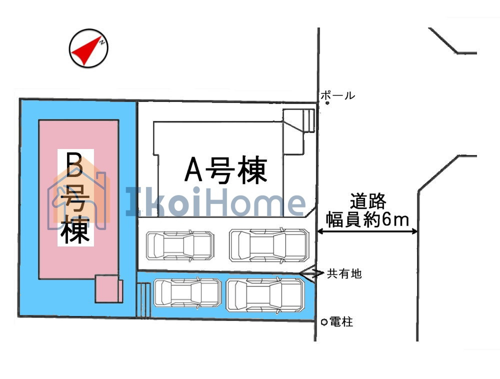 神戸市西区樫野台2丁目　全2棟B号棟　新築戸建のその他|【ホームページに現地動画掲載中】●年中無休：当日予約可●限定2棟！両棟共に2台駐車可！B号棟は旗竿地