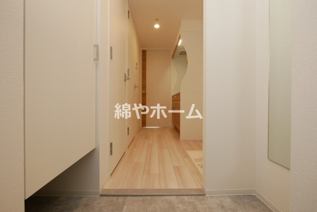 セレニテ日本橋ミラク の玄関|収納もある玄関です