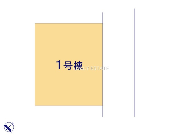 越谷市北越谷2丁目 新築分譲住宅の区画図