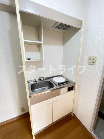 大阪市東淀川区東中島１丁目の賃貸マンションのキッチン