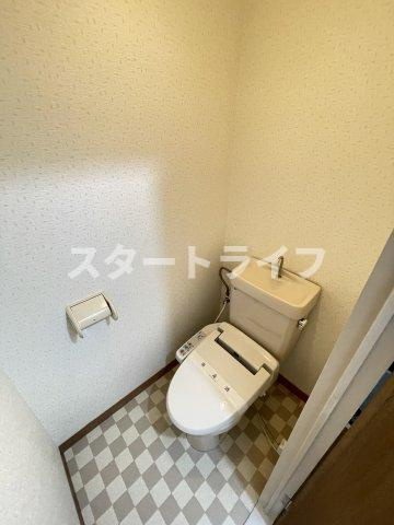 大阪市東淀川区東中島１丁目の賃貸マンションのトイレ