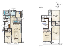 千葉市稲毛区園生町　新築分譲住宅１号棟の画像