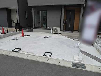 安佐北区口田南３丁目の駐車場