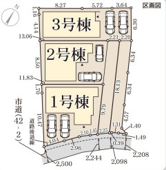 リーブルガーデン河内長野市古野町第2期の区画図