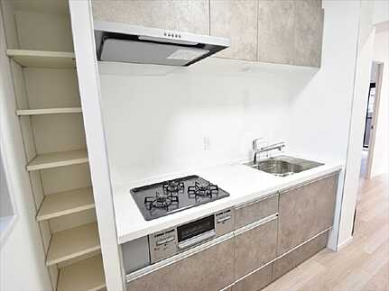 アスティア三篠のキッチン