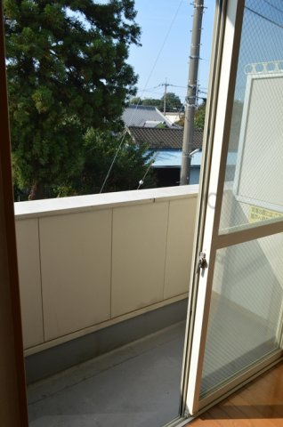 第Ⅱメゾン谷端のバルコニー