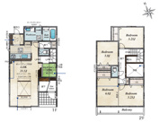 千葉市稲毛区園生町　新築分譲住宅２号棟の画像