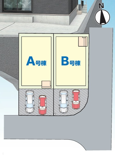 八千代市村上Ⅲの区画図