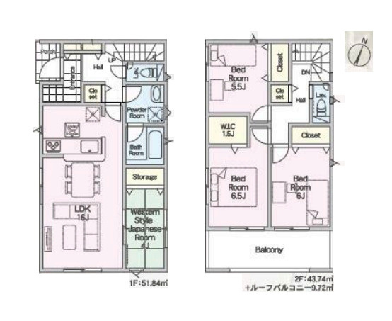 上尾市領家　第2　新築一戸建て　クレイドルガーデン　01