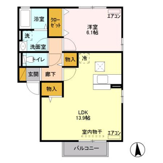 【間取り】 | プラート　C