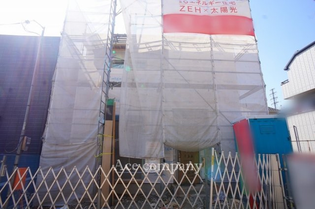 【外観】 | 八尾市東山本新町8丁目 | 【只今建築中！現地2026年3月27日現在☆】