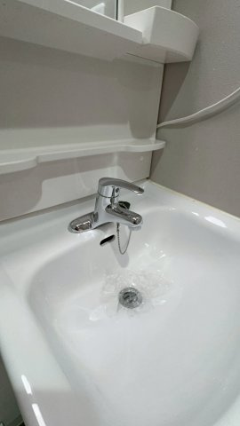 宝塚駅前BASEの洗面所