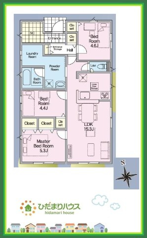 大玉村玉井第5　新築戸建　2号棟