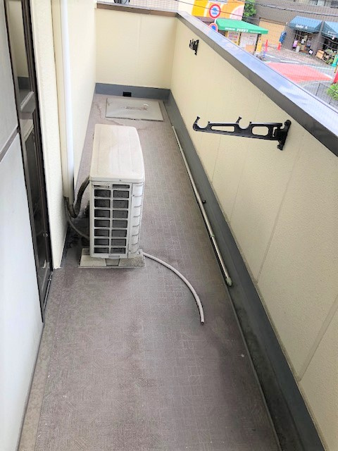 サンコークレアールの設備|イメージ画像になります。
東向きベランダ