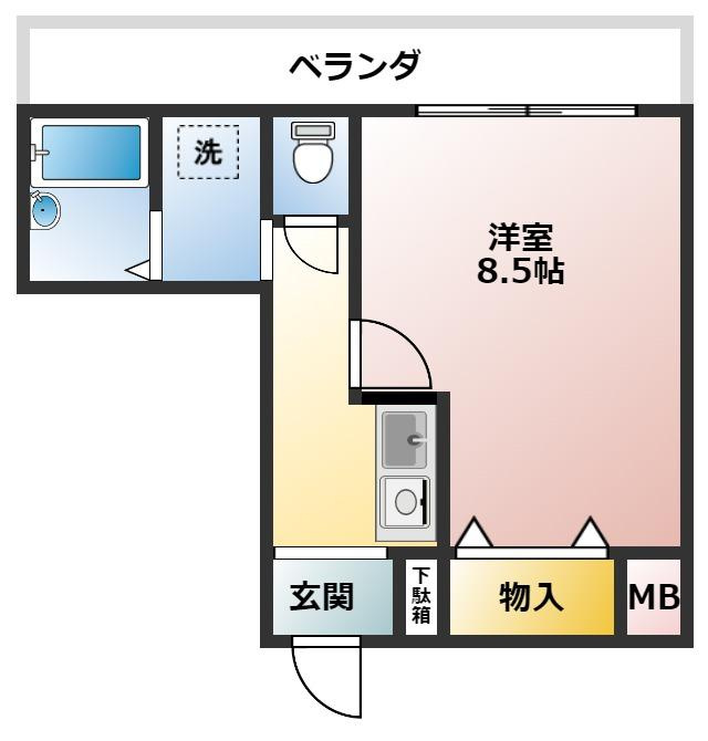 サンコークレアールの間取り|イメージ画像になります。