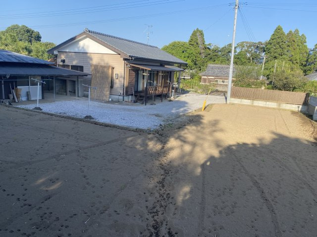 宮崎県串間市本城湊（みなと）地区一戸建ての庭