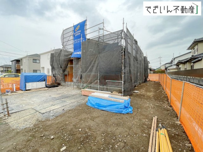 【外観】 | blooming garden行田市谷郷　【平屋】新築住宅 | 現地(2026年4月撮影)