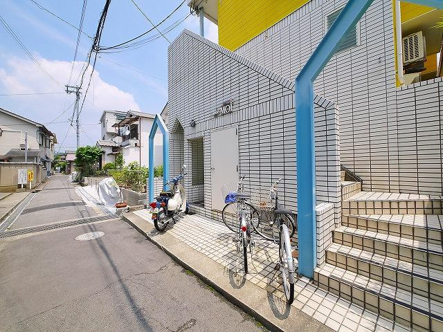 シングルモアのその他共用部分|駐輪場です