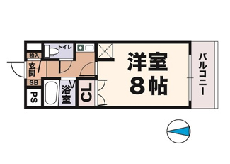 【間取り】 | エスポワール大津和