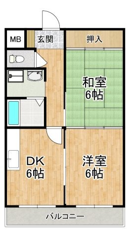 【間取り】 | シャトレSI原寺