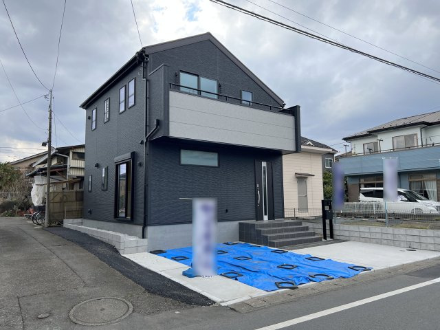 福生市熊川　新築戸建全1棟の外観|並列駐車2台可！！