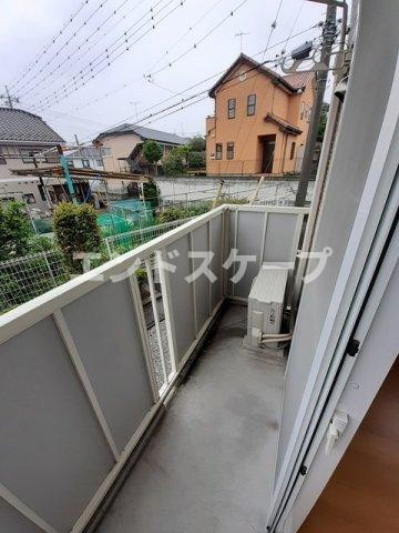 パインフィールドＢのバルコニー|高崎、前橋のお部屋探しはエンドスケープまで！お客様の理想お聞かせ下さい♪