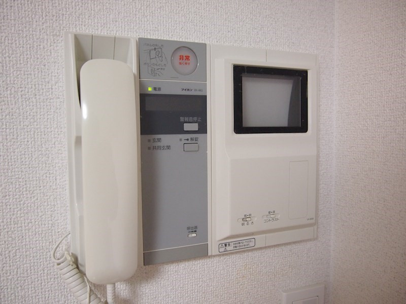 ルーブル早稲田弐番館のセキュリティ|モニターホンで安心♪