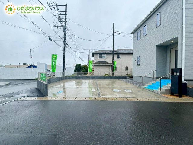 野田市中里3期　新築戸建　1号棟の駐車場|2台分可能な駐車スペース（車種により異なります。）