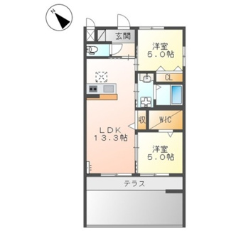 【間取り】 | 仮称）千原町新築アパート