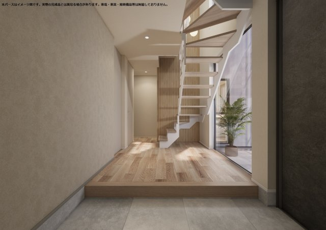 KUGENUMA COAST RESIDENCE — 鵠沼松が岡の邸の玄関