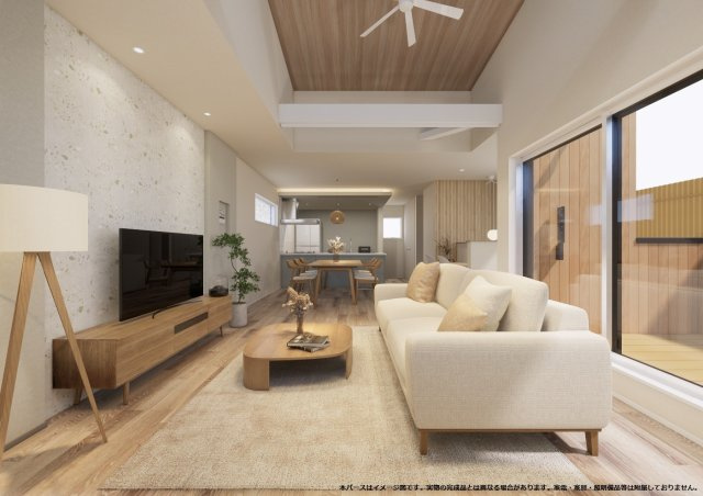 KUGENUMA COAST RESIDENCE — 鵠沼松が岡の邸の居間・リビング