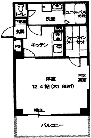 【間取り】 | アビリティ上町弐番館