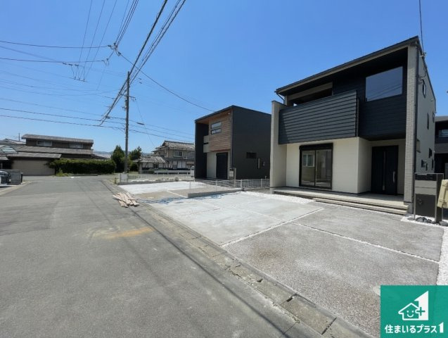 南丹市園部町横田　第2期　新築一戸建ての外観|お客様に長く安心して住んでいだだける事にこだわった家づくり！住んでからのアフターサービスにもしっかりと取り組んでいます！