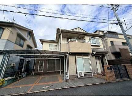 南区皆実町４丁目の前面道路含む現地写真