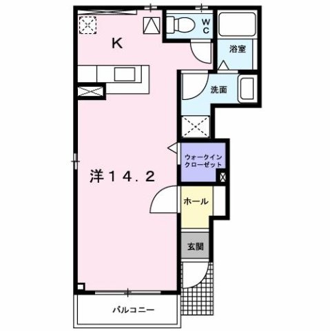 ダジュールの間取り