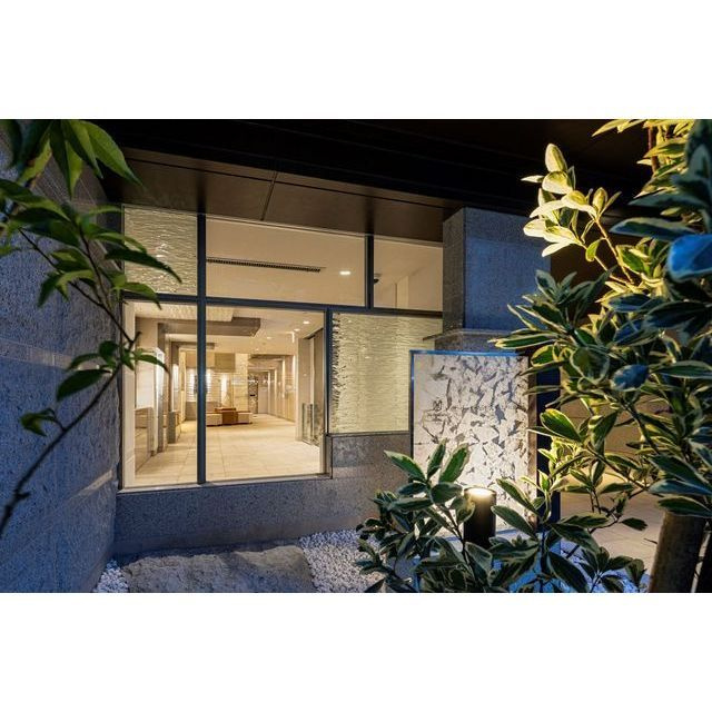 ザ・パークハビオ文京江戸川橋のエントランス|2023年11月撮影