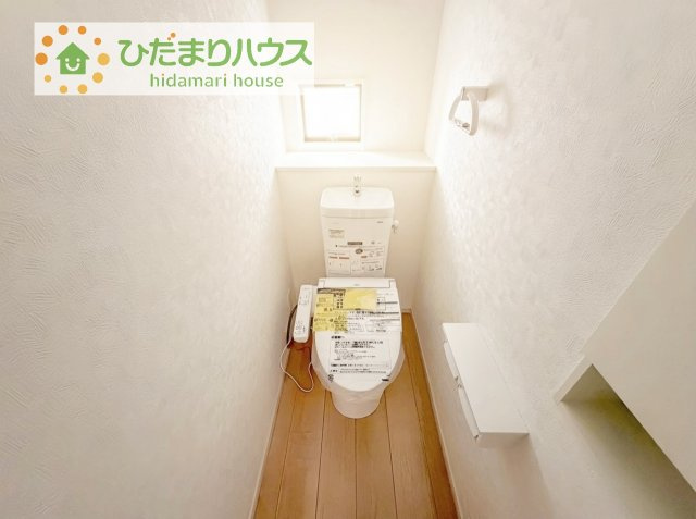【トイレ】 | 常総市水海道天満町第3　新築戸建　2号棟 | トイレは1F、2F共に完備！取り合いになることがありませんね(^^)/