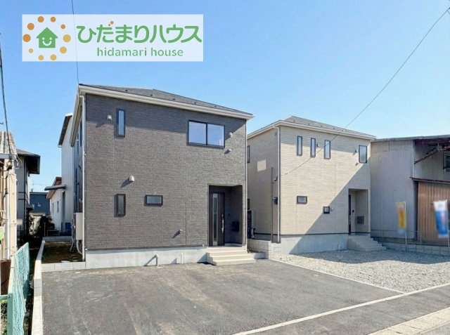 【外観】 | 常総市水海道天満町第3　新築戸建　2号棟 | 今から見たいも大歓迎！！お気軽にお問い合わせください！