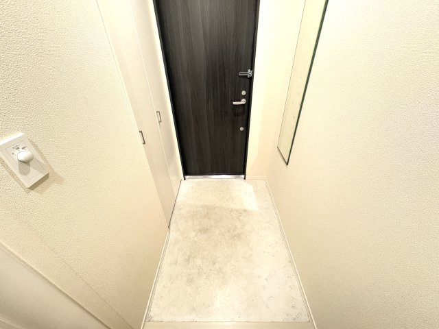 ルミエールドゥソレイユの玄関