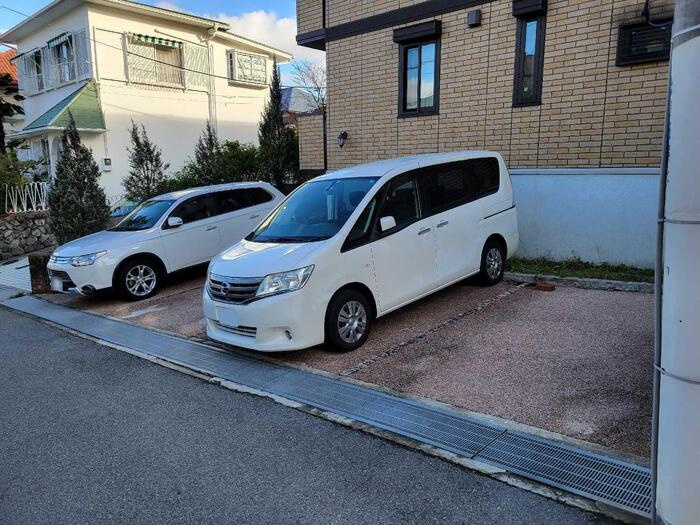 ドエル寿楽荘の駐車場|駐車場があります