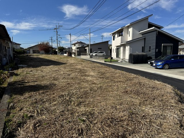 宇城市松橋町豊福の売地の外観