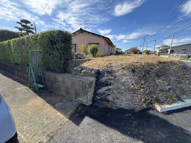 宇城市松橋町豊福の売地の外観