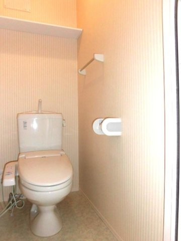 ウィズテリア　A棟のトイレ|ゆったりとした空間のトイレです
