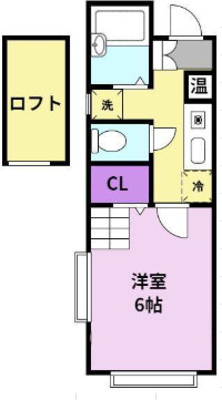 パンシオンビラＤ棟の間取り