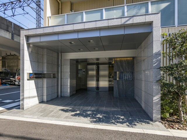 スカイコートパレス錦糸町Ⅱのエントランス