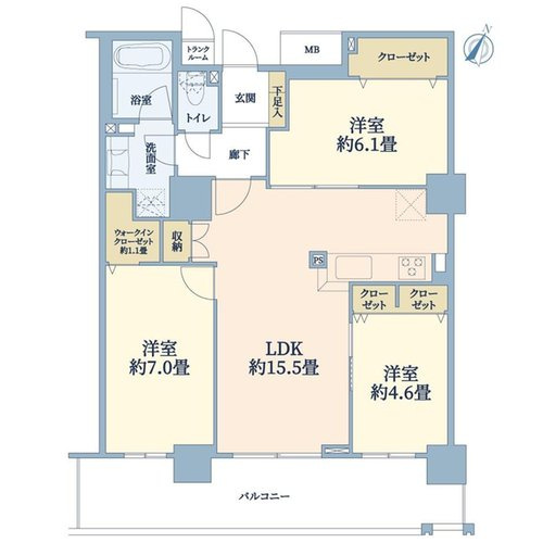 【間取り】 | エスタテラ湘南台プラザタワー