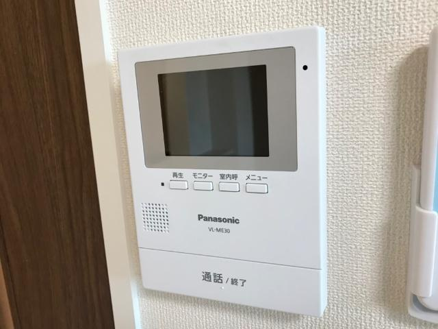 メゾン　グランデのセキュリティ|カメラ付インターホン