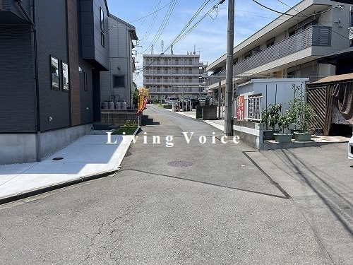 【仲介手数料０円】座間市南栗原7期　新築一戸建ての前面道路含む現地写真|座間市南栗原7期　新築一戸建て