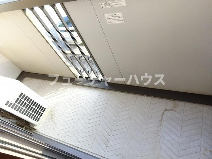 グリーンヴィラ　カサハラ　Ｄのバルコニー