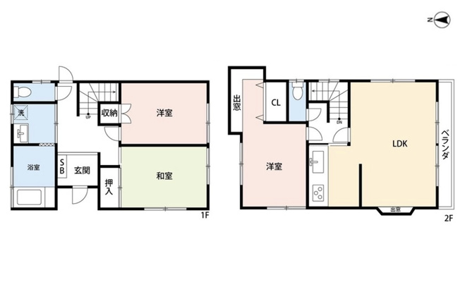 【間取り】 | 東松山市大字野田　中古戸建　